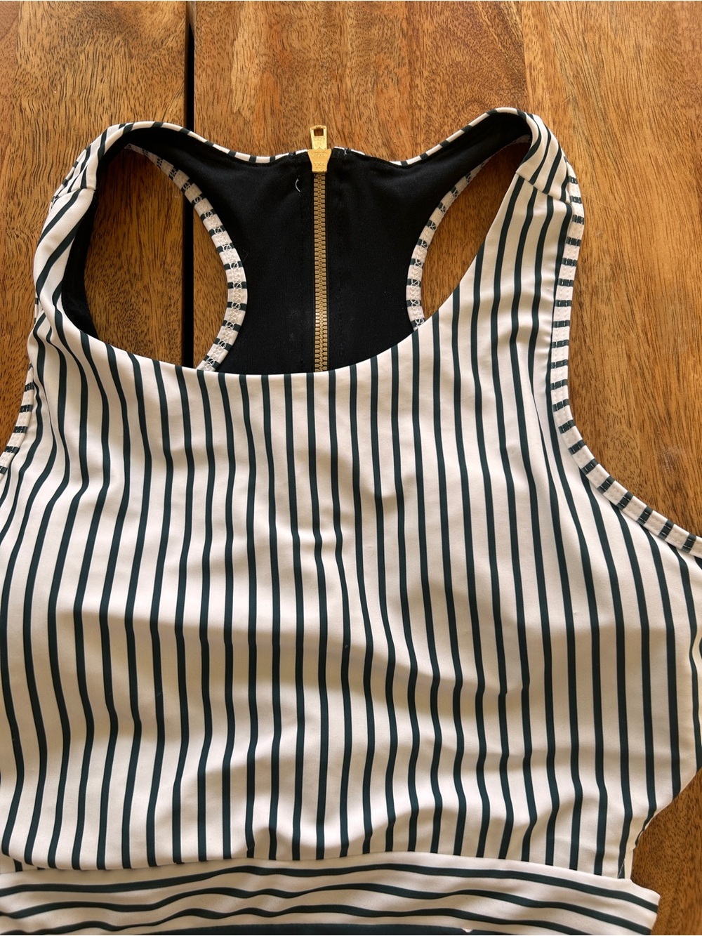 Albion one piece high neck racer back swimsuit - Picture 6 of 7